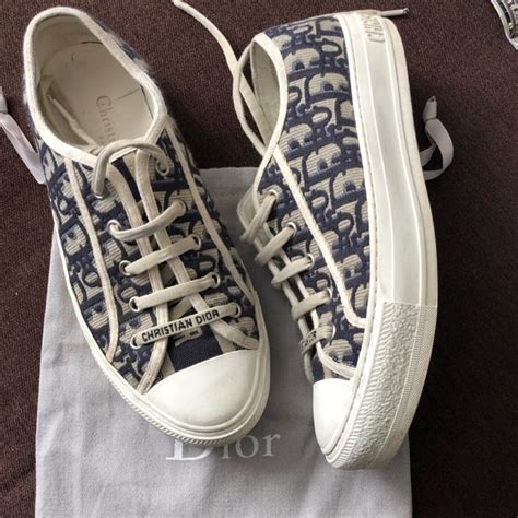 cd shoes|genuine christian dior sneakers.